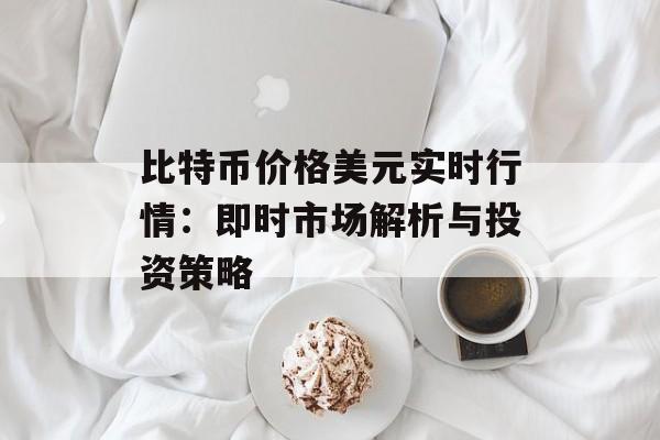 比特币价格美元实时行情：即时市场解析与投资策略