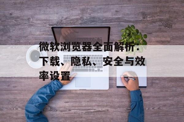 微软浏览器全面解析:下载、隐私、安全与效率设置